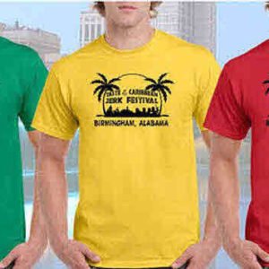Caribbean Jerk Chicken Reggae Festival T-Shirt
